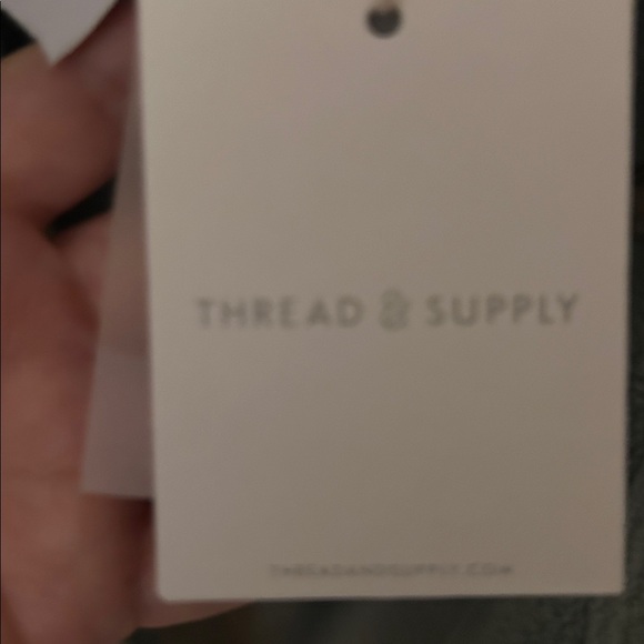 Nordstrom Thread & Supply Green Button-Up Shacket with Pockets - Picture 9 of 12